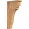 Ekena Millwork Pescadero Smooth Corbel w/Backplate, Western Red Cedar, 5 1/2"W x 14"D x 26"H COR06X14X26PEC01SWR - alternate 1